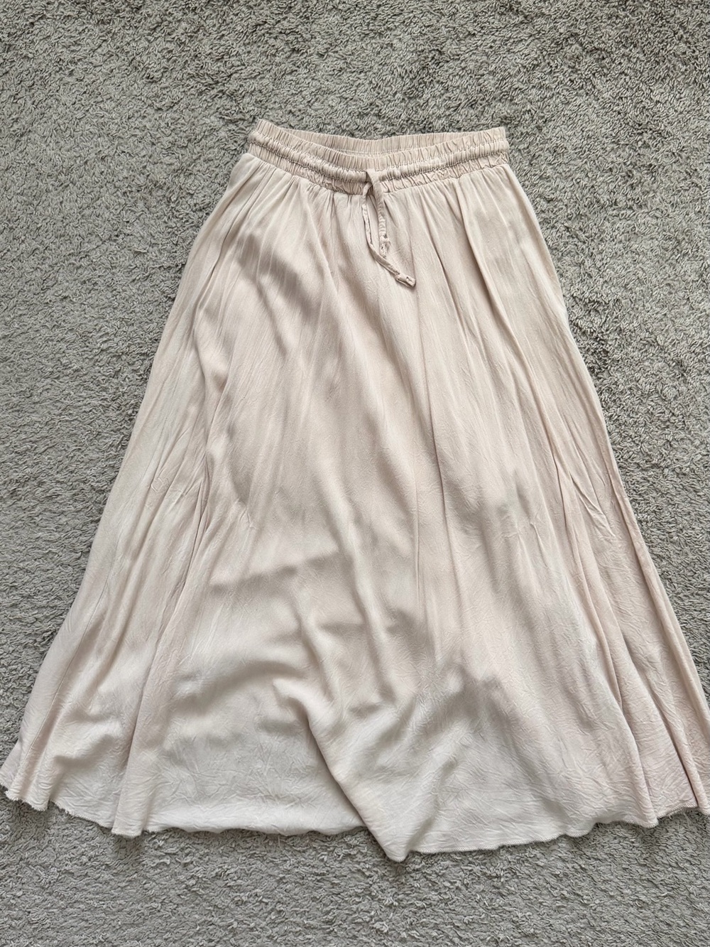 Z&I Cream maxi skirt
